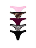 Victoria's Secret Tanga de Algodón Paquete de 5