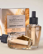 Mahogany Teakwood - 2 Repuestos Aromáticos Wallflower