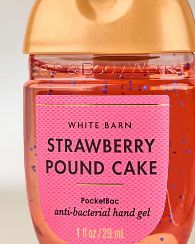 Strawberry Pound Cake - Mini Gel Antibacterial