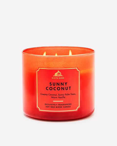 Sunny Coconut - Vela 3 Mechas
