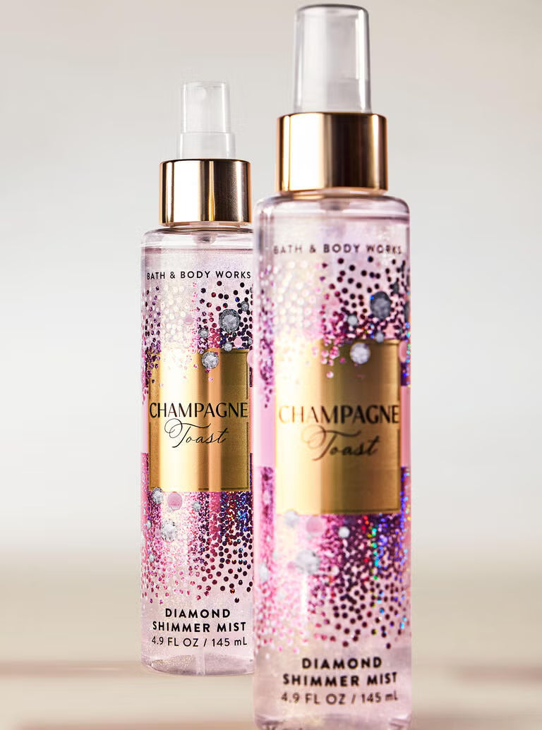 Champagne Toast - Splash con Brillo