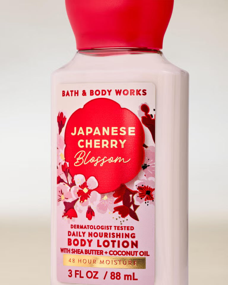 Japanese Cherry Blossom - Mini Crema Aromática Corporal