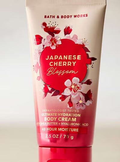 Japanese Cherry Blossom - Mini Crema Hidratante Corporal