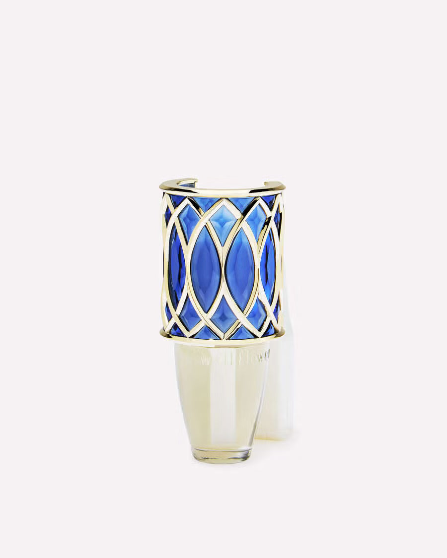 Blue Geometric Nightlight - Difusor Eléctrico Wallflower