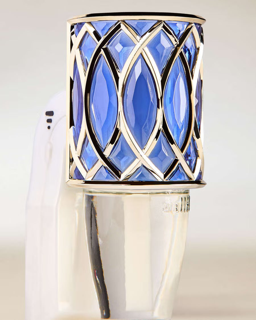Blue Geometric Nightlight - Difusor Eléctrico Wallflower
