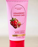 Strawberry Pound Cake - Mini Crema Hidratante Corporal
