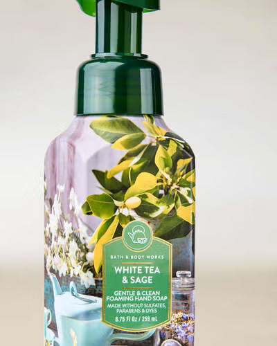White Tea & Sage - Jabón Espuma para Manos