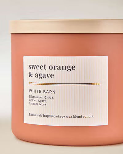 Sweet Orange & Agave - Vela 3 Mechas