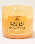 Iced Lemon Pound Cake - Vela 3 Mechas