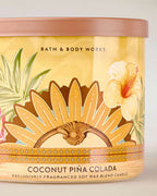 Coconut Piña Colada - Vela 3 Mechas