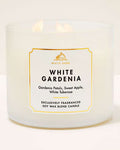 White Gardenia - Vela 3 Mechas