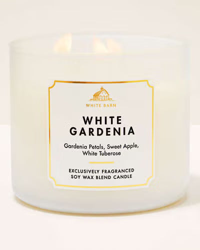 White Gardenia - Vela 3 Mechas