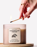 Marshmallow Fireside - Vela 3 Mechas