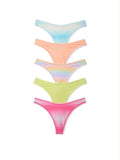 PINK Tanga Paquete de 5