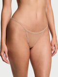Victoria's Secret Tanga de Algodón con Encaje