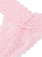 Victoria's Secret Tanga de Encaje Floral