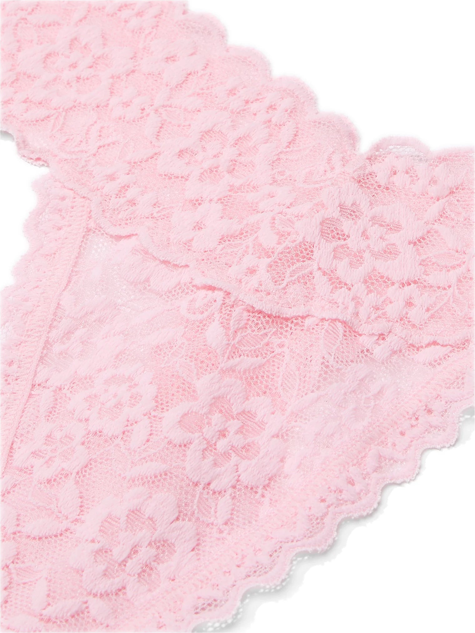 Victoria's Secret Tanga de Encaje Floral