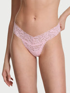 Victoria's Secret Tanga de Encaje Floral