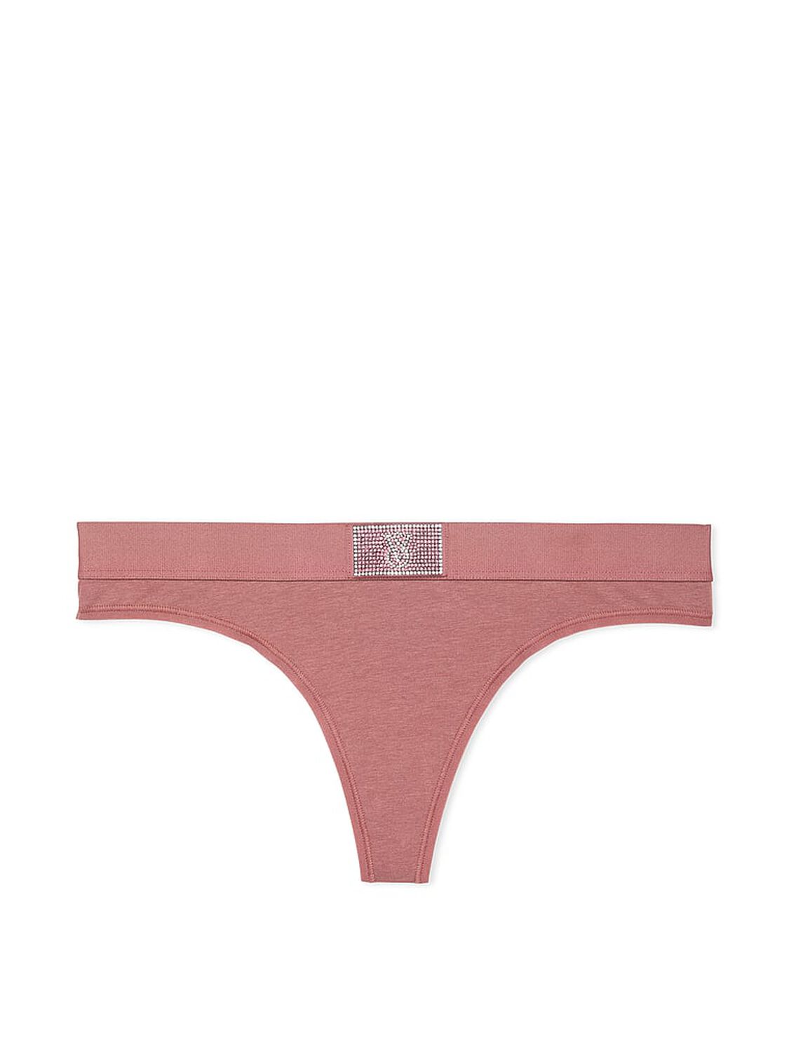 Victoria's Secret - Tanga con Logo Brillante