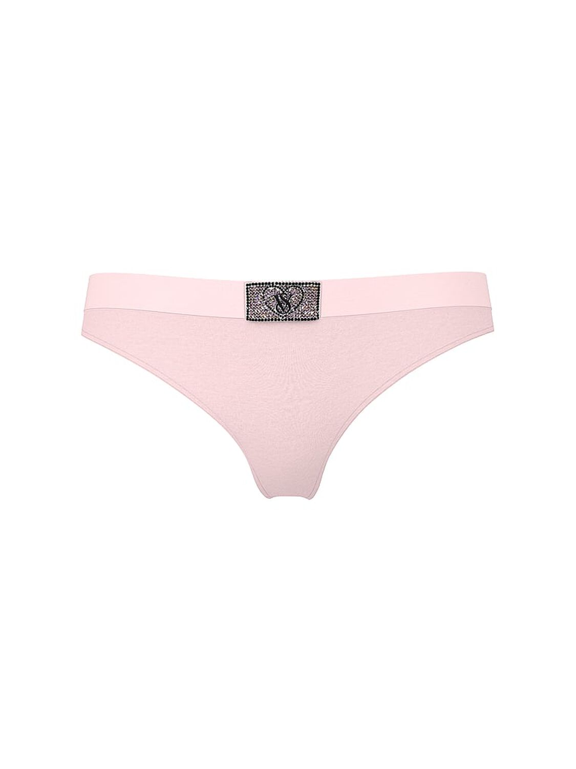 Victoria's Secret Tanga de Algodón con Logo Brillante