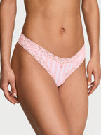 Victoria's Secret - Tanga de Encaje en Cintura