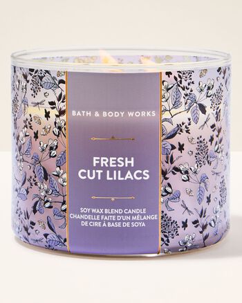 Fresh Cut Lilacs - Vela 3 Mechas