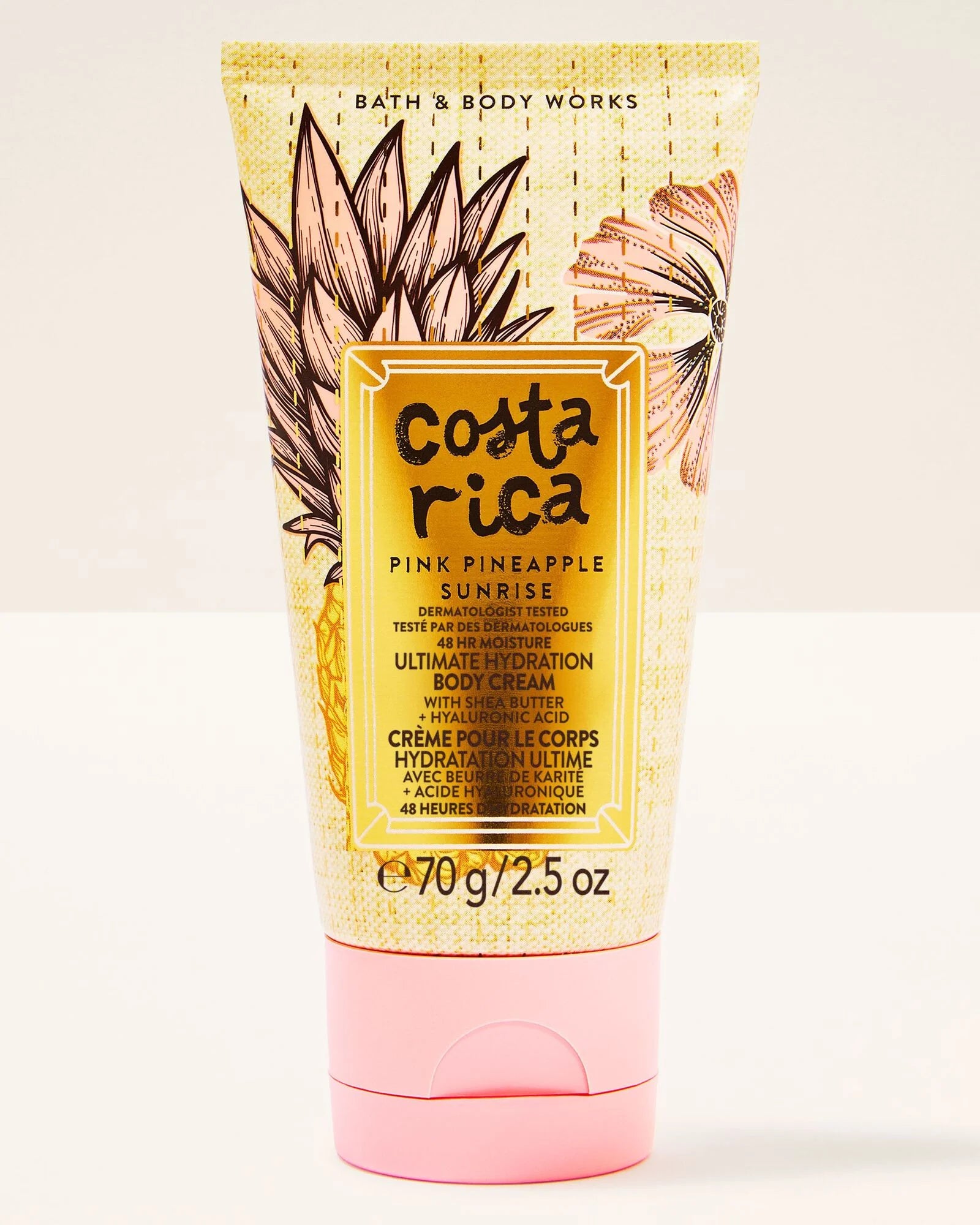Pink Pineapple Sunrise - Mini Crema Hidratante Corporal