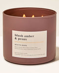 Blush Amber & Peony - Vela 3 Mechas