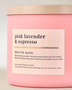 Pink Lavender & Espresso - Vela 3 Mechas