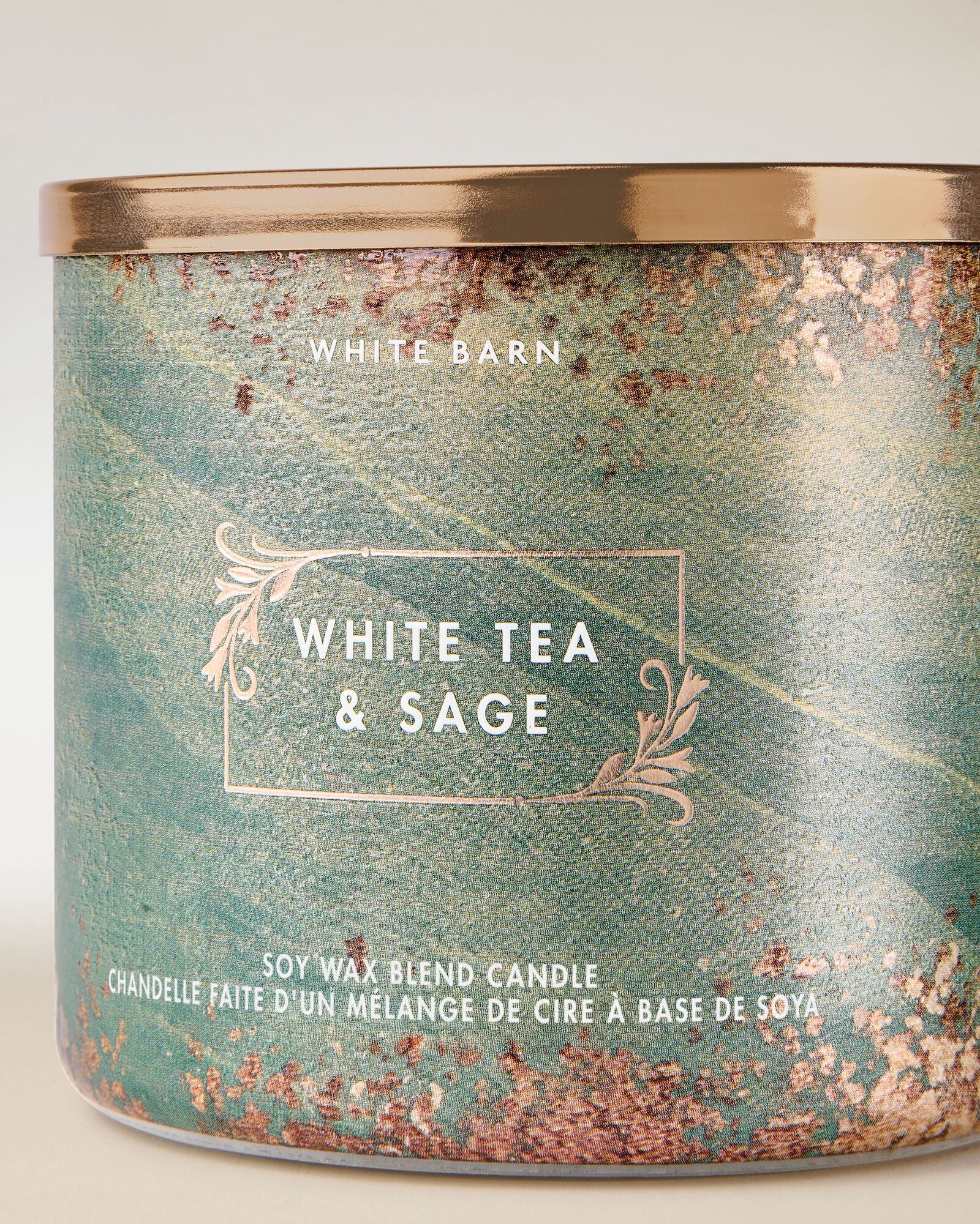 White Tea & Sage - Vela 3 Mechas