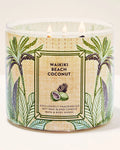 Waikiki Beach Coconut - Vela 3 Mechas