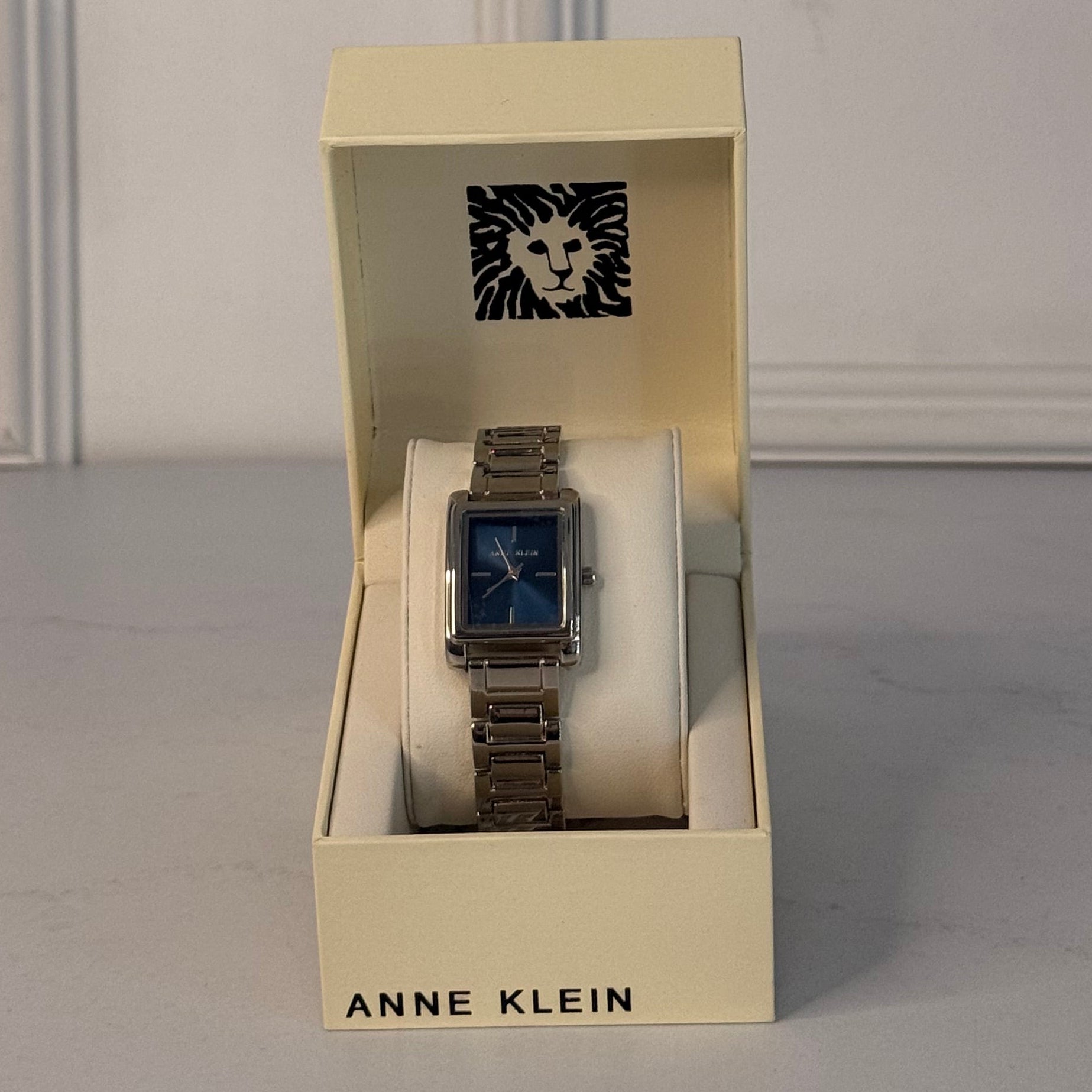 Reloj Anne Klein Azul Plateado