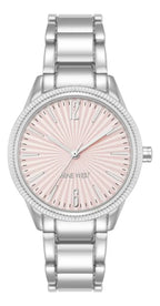 Reloj Nine West Rosé Plateado
