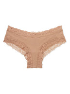 Victoria's Secret Cachetero de Algodón con Cintura de Encaje