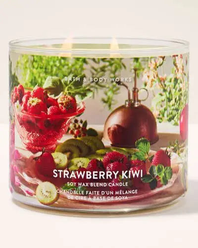 Strawberry Kiwi - Vela 3 Mechas