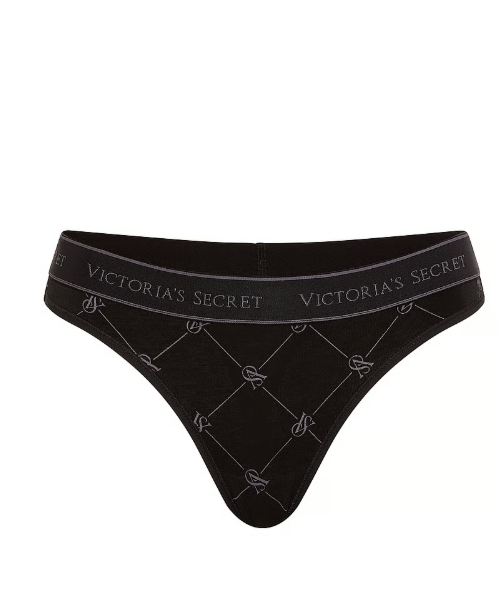 Victoria's Secret - Tanga Estampada con Logo