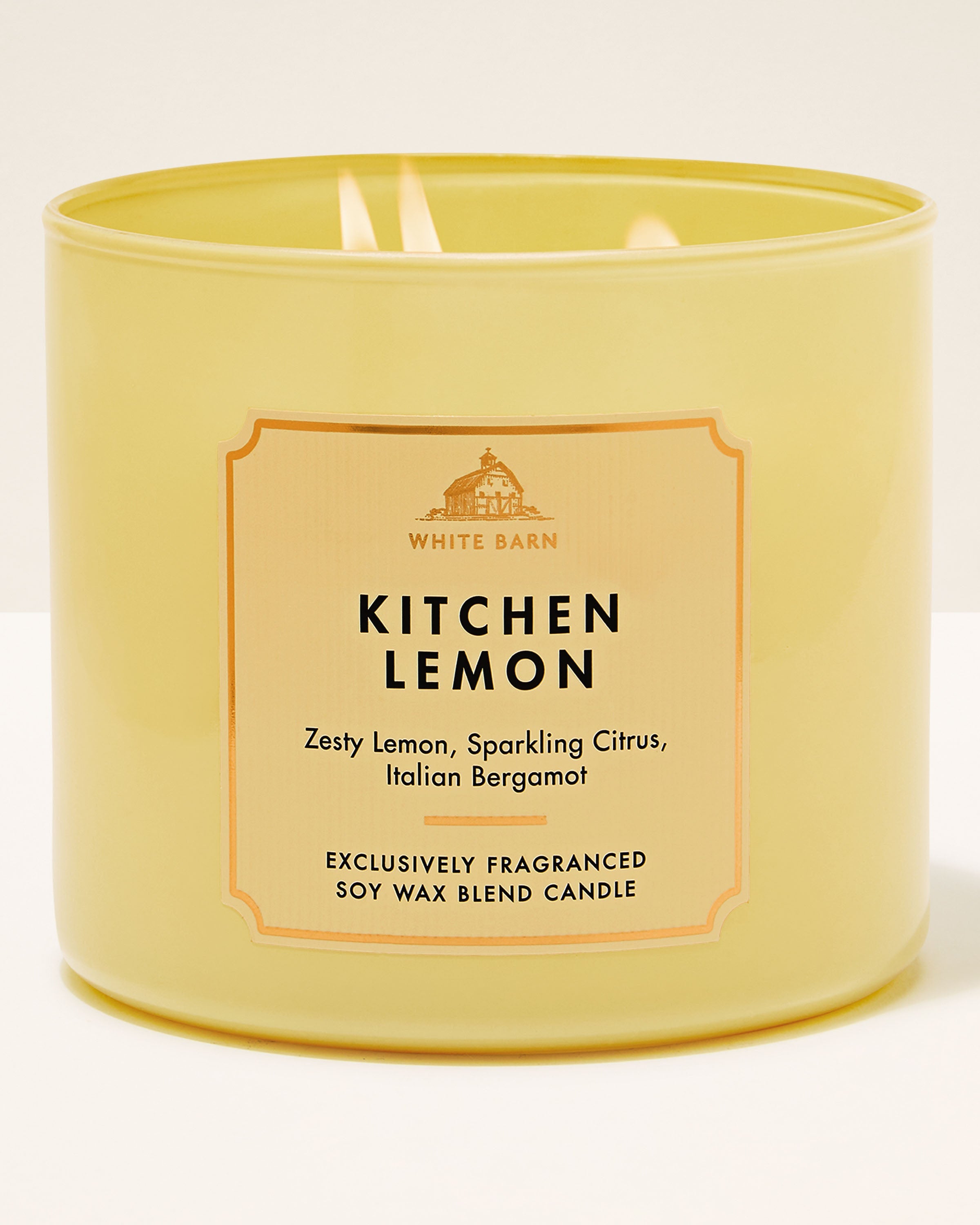 Kitchen Lemon - Vela 3 Mechas