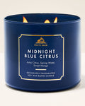 Midnight Blue Citrus - Vela 3 Mechas
