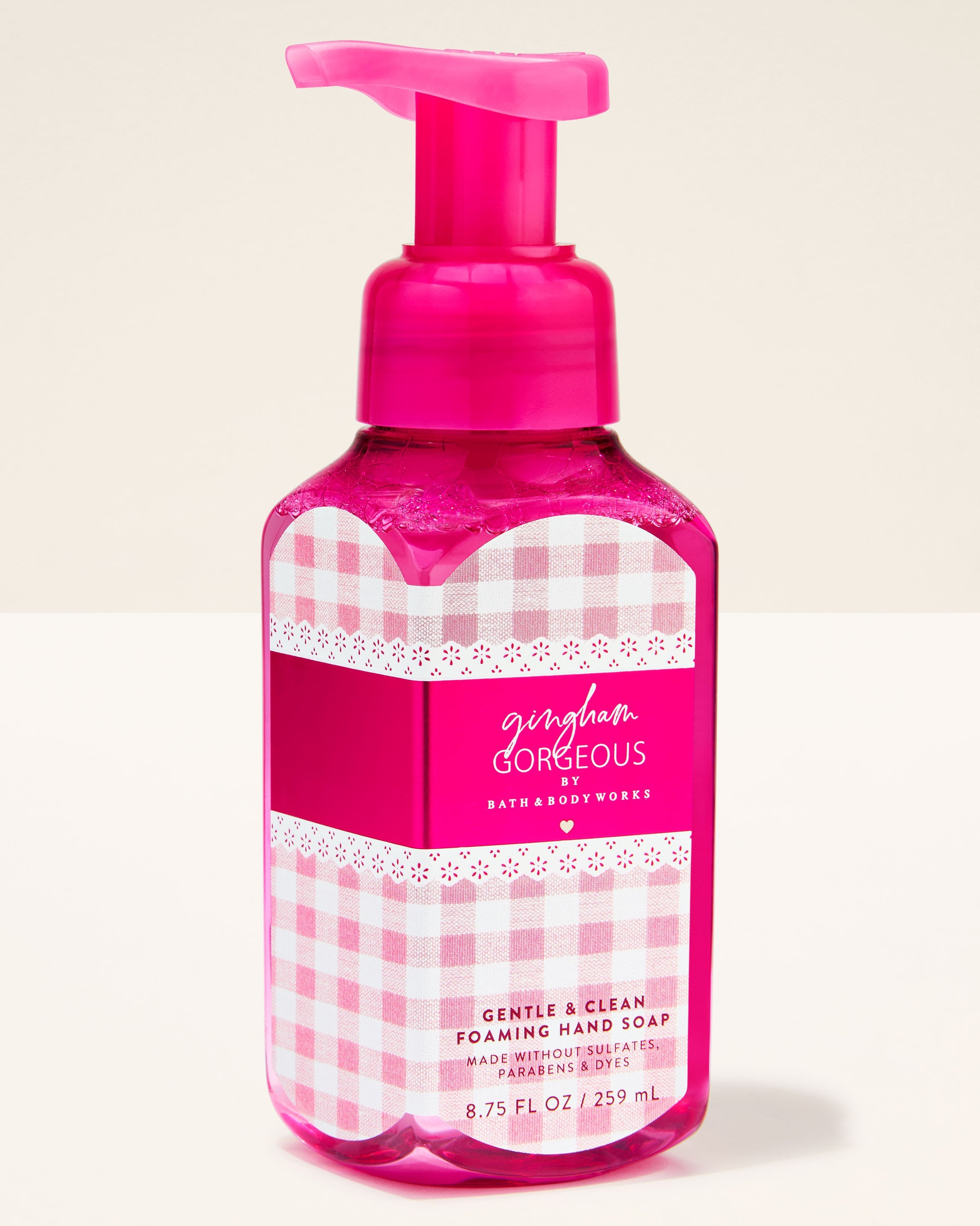 Gingham Gorgeous - Jabón Espuma para Manos