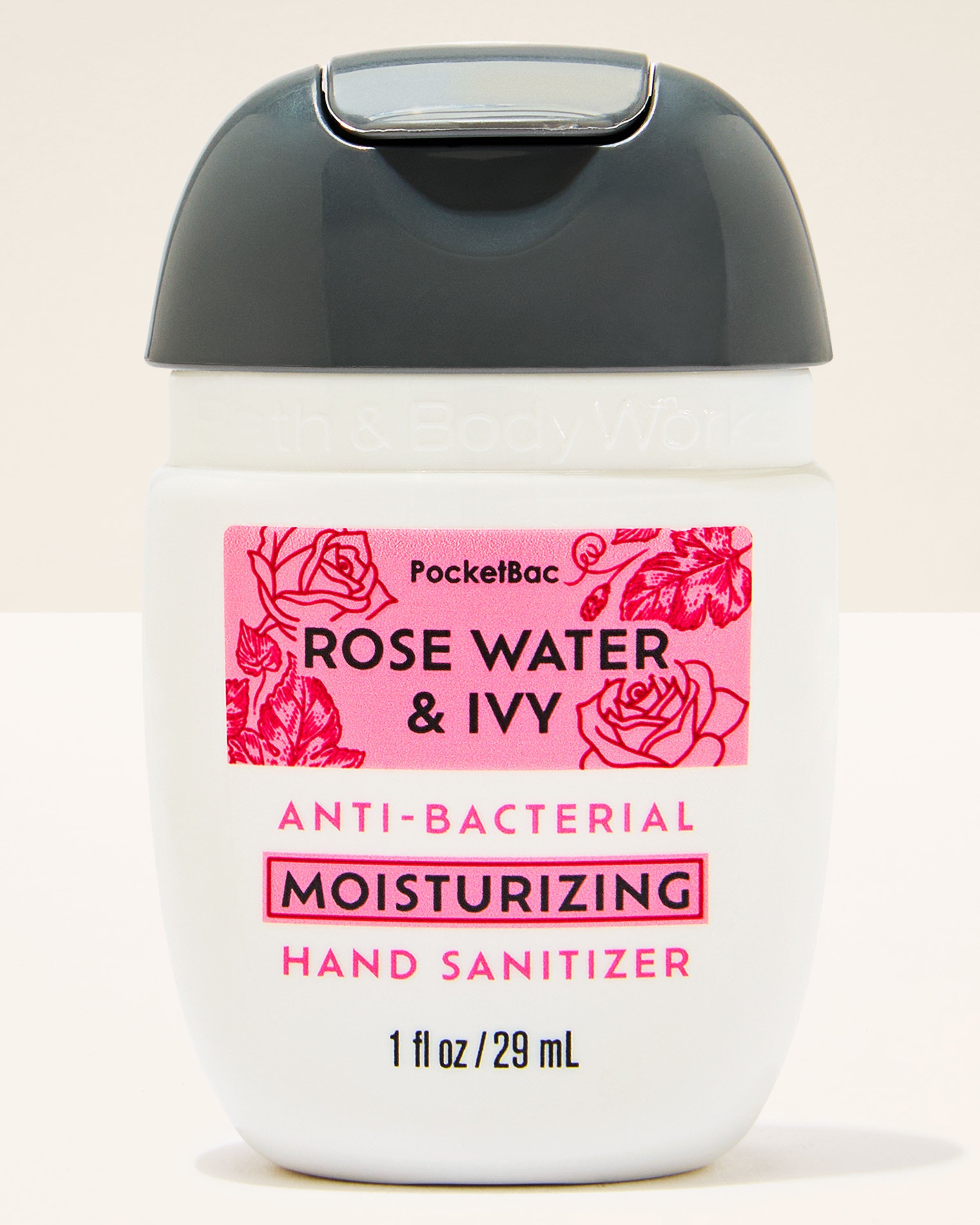 Rose Water & Ivy - Mini Gel Antibacterial Hidratante