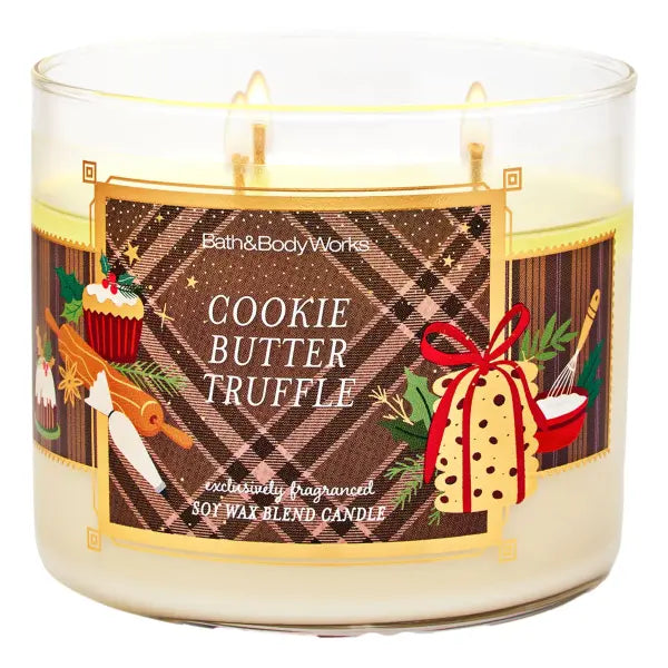 Cookie Butter Truffle - Vela 3 Mechas